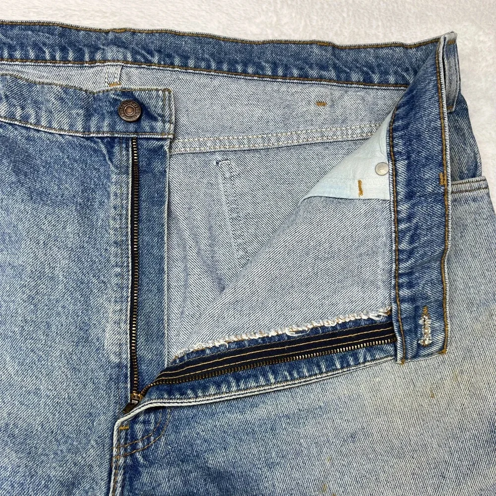 Vintage Levi's‎ 540 Jeans Men's Blue Denim High Rise Pockets Zip Fly - 41X29